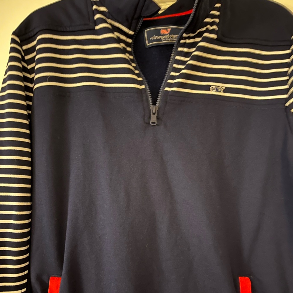 Vineyard Vines Shep shirt nwt Xl blue & red